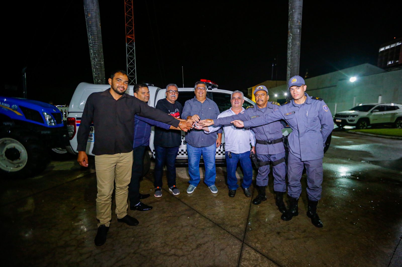 Em parceria com o Governo do Maranhão, prefeito Natanzinho garante viatura para Fortaleza dos Nogueiras