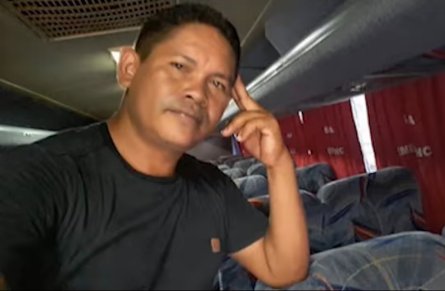 Motorista de ônibus é morto a tiros na frente da família