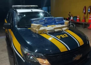 PRF apreende mais de 40 quilos de drogas com passageiros de ônibus em Imperatriz