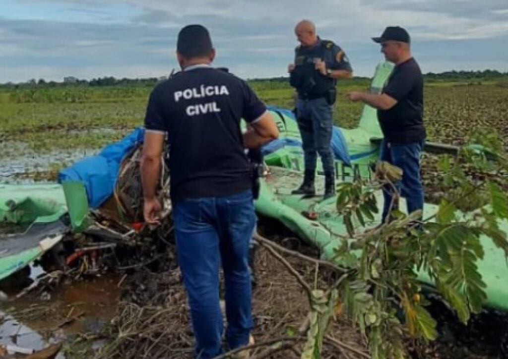 Piloto morre após queda de avião agrícola em Arari no Maranhão