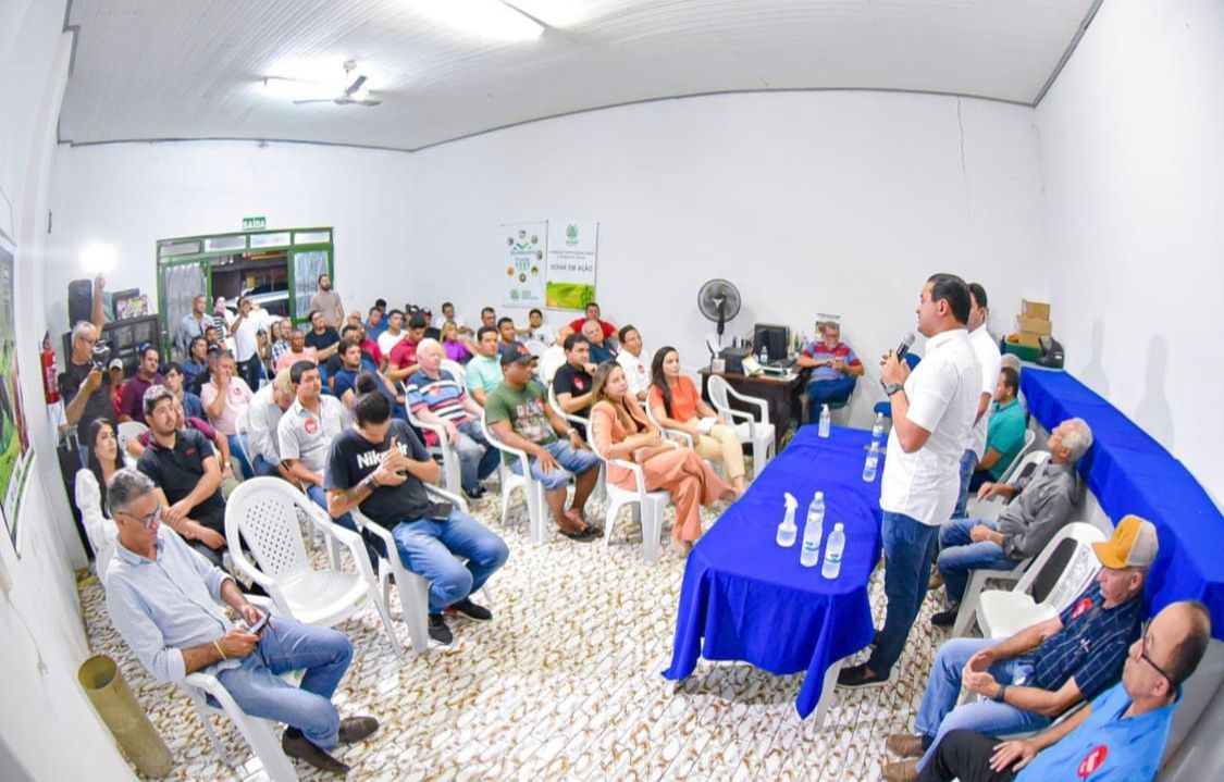 Weverton é recebido por ex-prefeitos e representantes do Sindicato Rural em Carolina