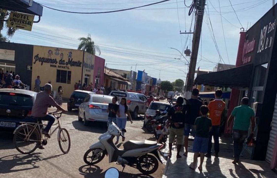 Empresário é morto em plena luz do dia no centro de Riachão no  MA