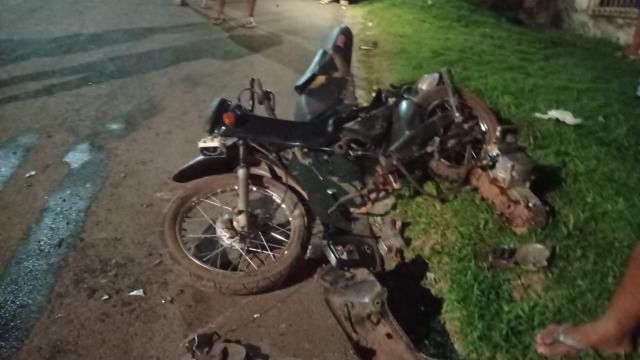 Duas pessoas morrem em acidente entre viatura da Polícia Civil e motocicleta na cidade de Turiaçu