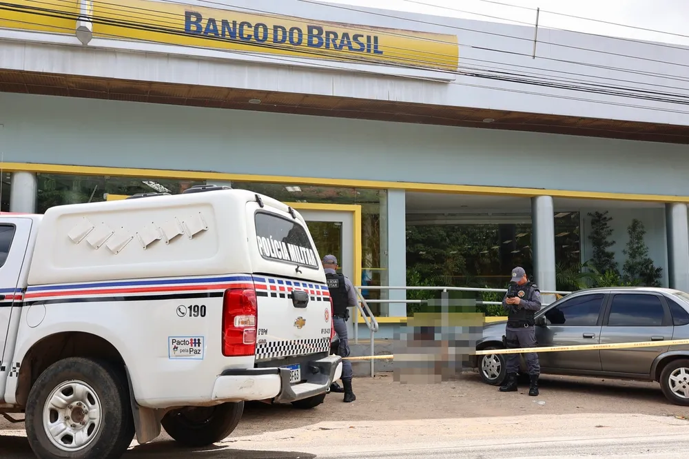 Criminoso é morto com tiro na cabeça ao tentar assaltar cliente na porta de banco em São Luís