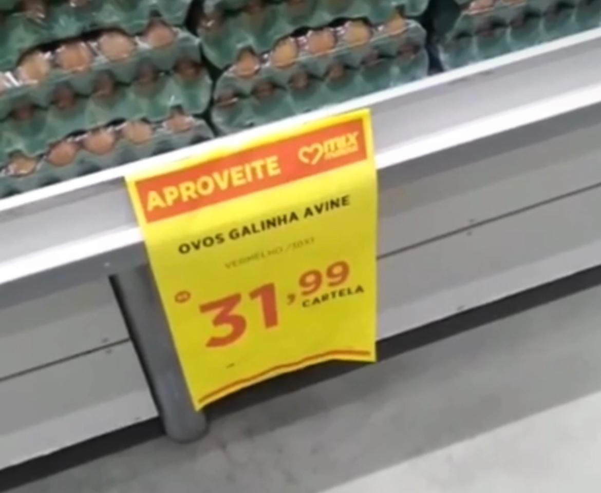 Preço da cartela de ovos ultrapassa R$ 30 reais no Maranhão