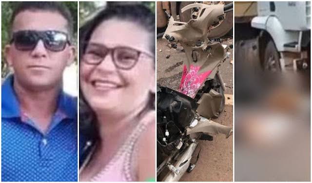 Casal que discutia em uma motocicleta morre após condutor bater de frente com carreta no MA