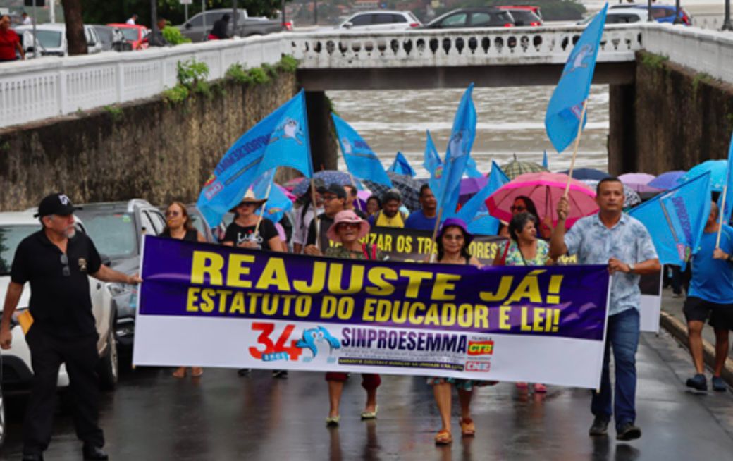 Greve dos professores da rede estadual continua no Maranhão