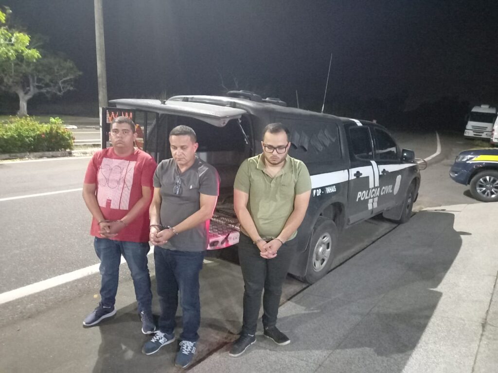 Polícia prende em Caixas, trio que furtou mais de R$ 45 mil no bairro do Vinhais em São Luís