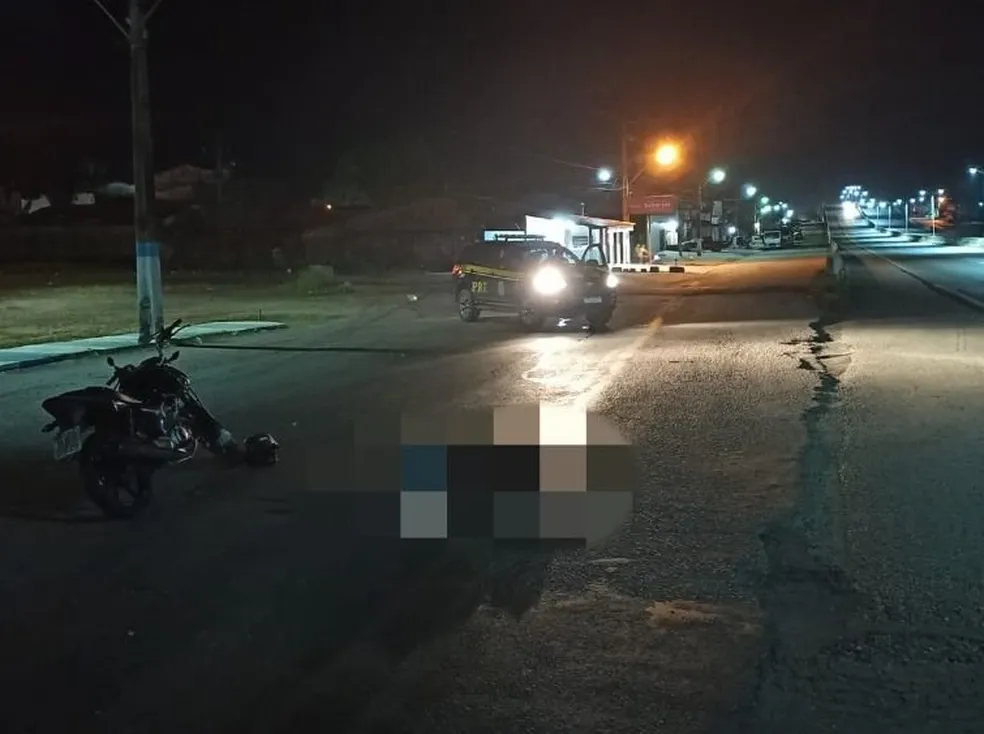 Sem habilitação, sem capacete e embriagado motociclista morre em acidente na BR-135 no Maranhão