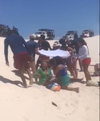 Turistas ficam feridos em acidente com caminhonete no Parque dos Lençóis Maranhenses