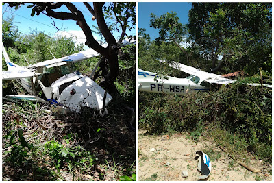 VÍDEO: Mais um avião cai no Maranhão