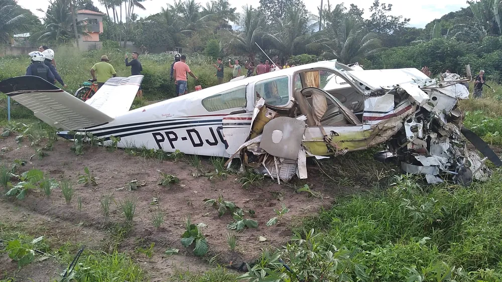 Piloto de avião que caiu em Raposa, sofreu outro acidente aéreo há três meses atrás na mesma região