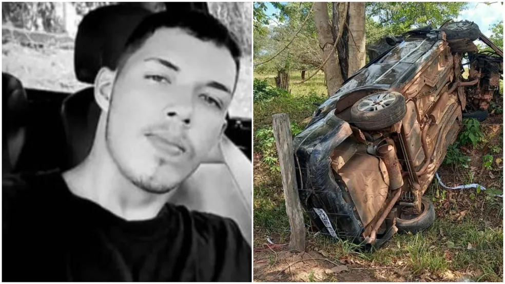 Jovem de 20 anos morre na BR-135 após capotar o carro e sair da pista em Peritoró