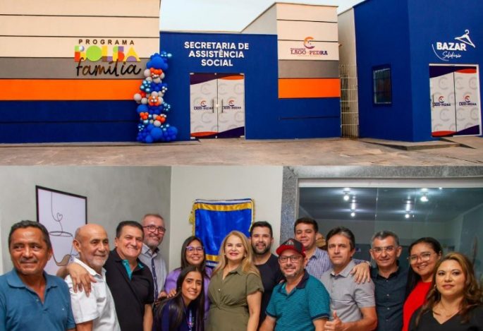 Prefeita Maura Jorge inaugura espaço voltado para Assistência Social em Lago da Pedra