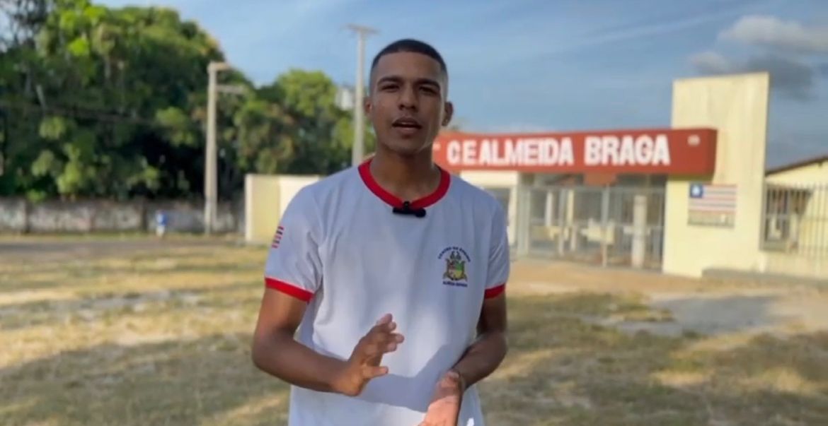 Em vídeo, alunos da rede estadual no interior do MA fazem apelo a Felipe Camarão e Brandão por melhorias