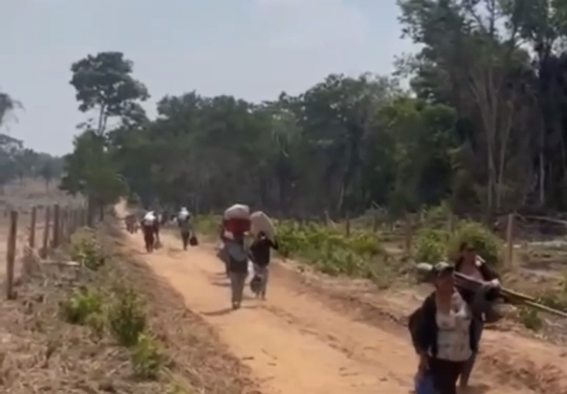 MST assume invasão de fazenda no Maranhão e afirma que foram retirados do local pelo proprietário sem mandado judicial