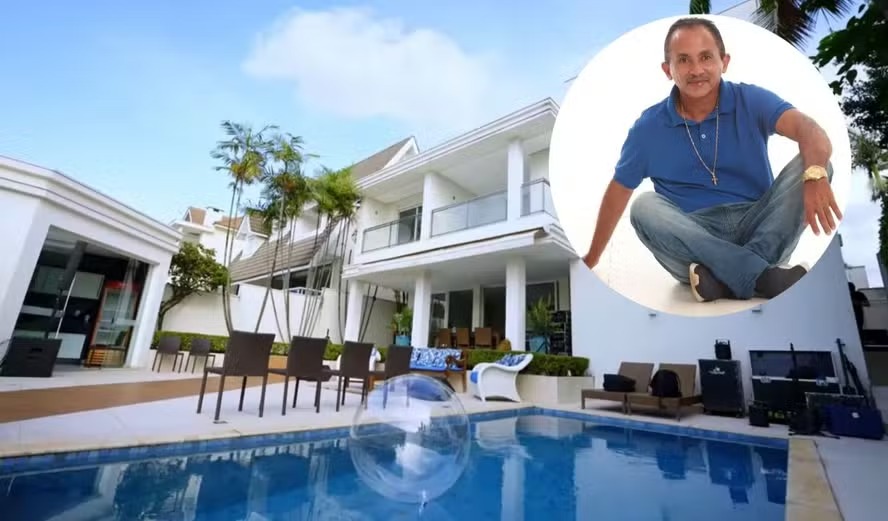 Maranhense Manoel Gomes, do hit ‘Caneta azul’, mostra nova mansão com carrão de quase R$ 1 milhão na garagem; veja o vídeo