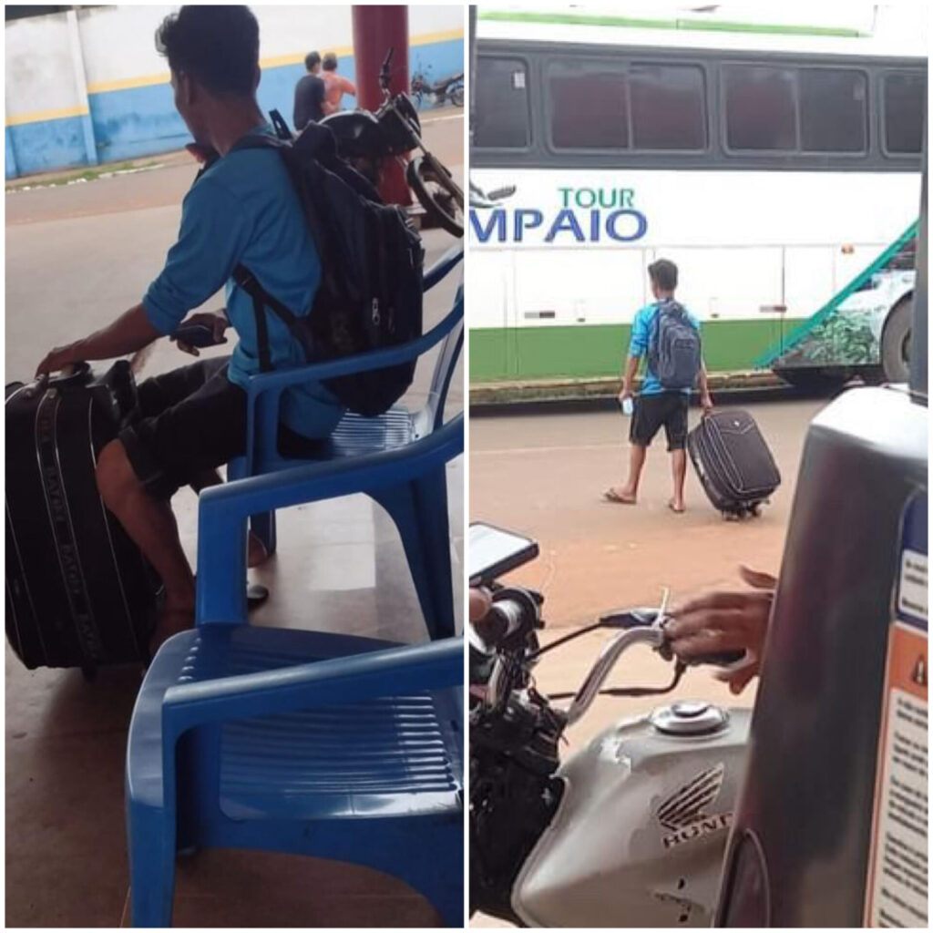 Homem viaja do Mato Grosso para conhecer mulher no Maranhão mas acaba sendo rejeitado e fica sem teto