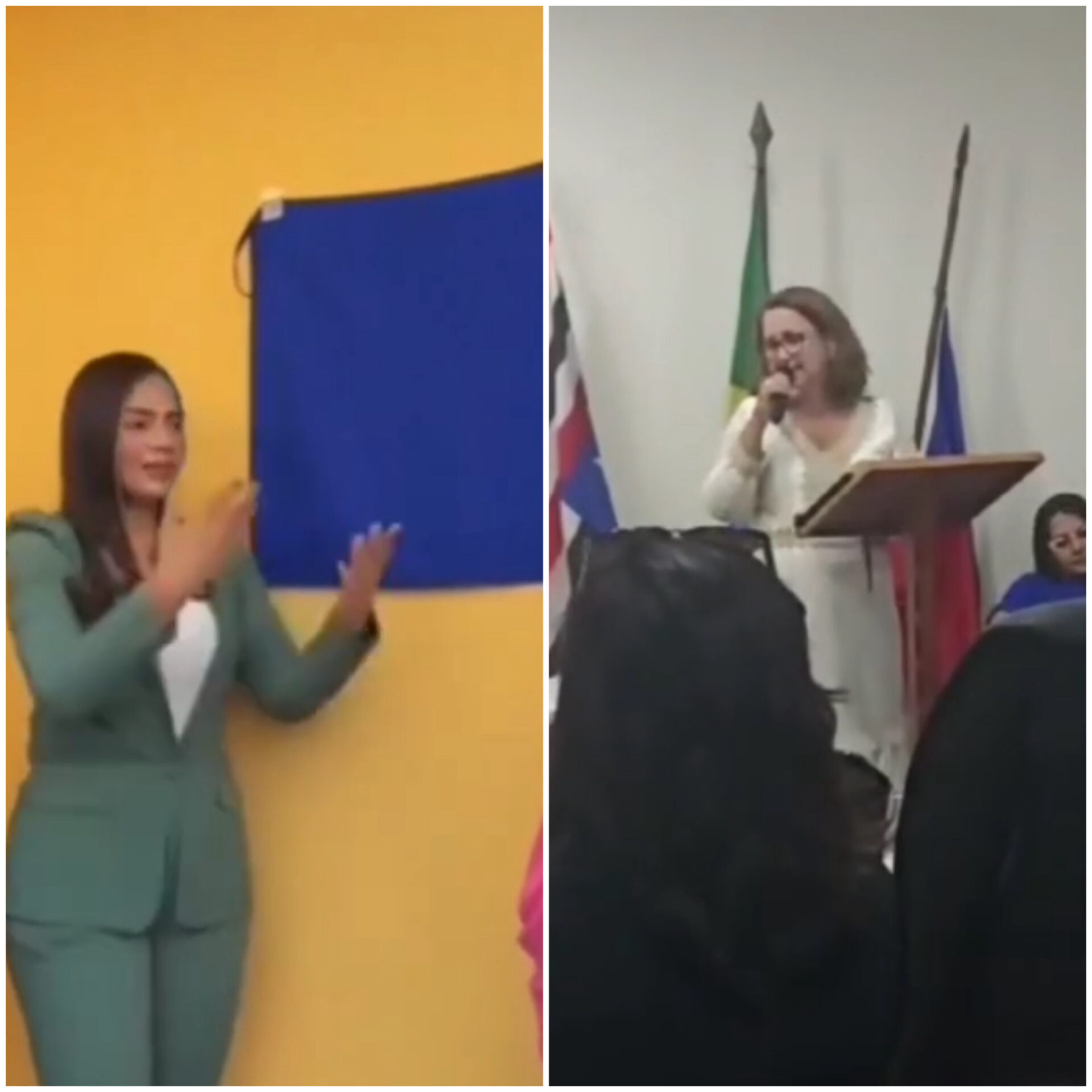 Prefeita de Lajeado Novo é barrada pela presidente da Câmara durante inauguração: “Paguei um mico”