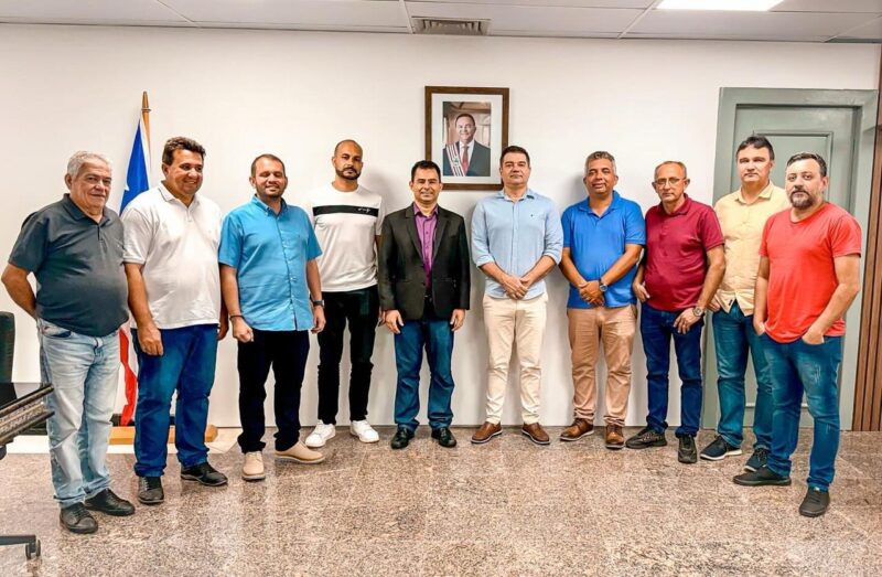 Fernando Pessoa alinha com secretário de Estado da Indústria e Comércio Júnior Marreca a instalação de Indústria de calçados em Tuntum