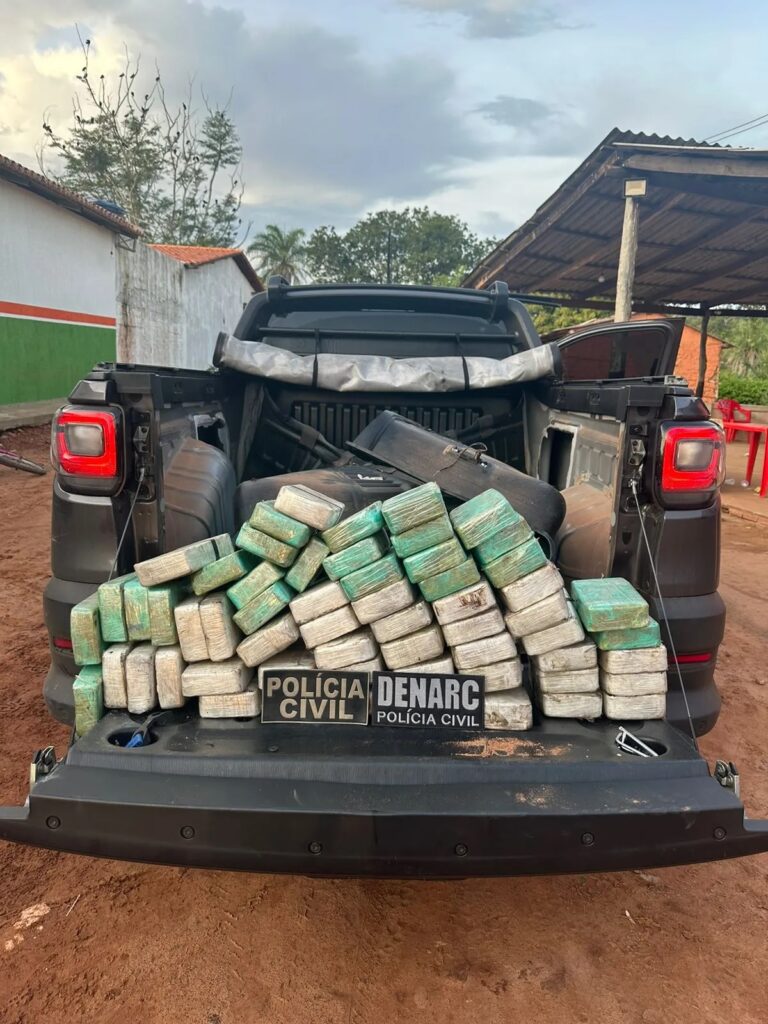 59 kg de crack são apreendidos em fundo falso de veículo em Grajaú no Maranhão