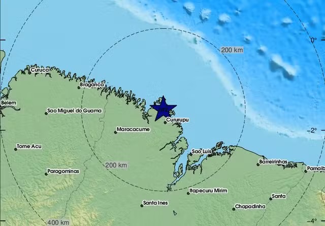 Maranhão registra terremoto de 4,7 em cidade do interior