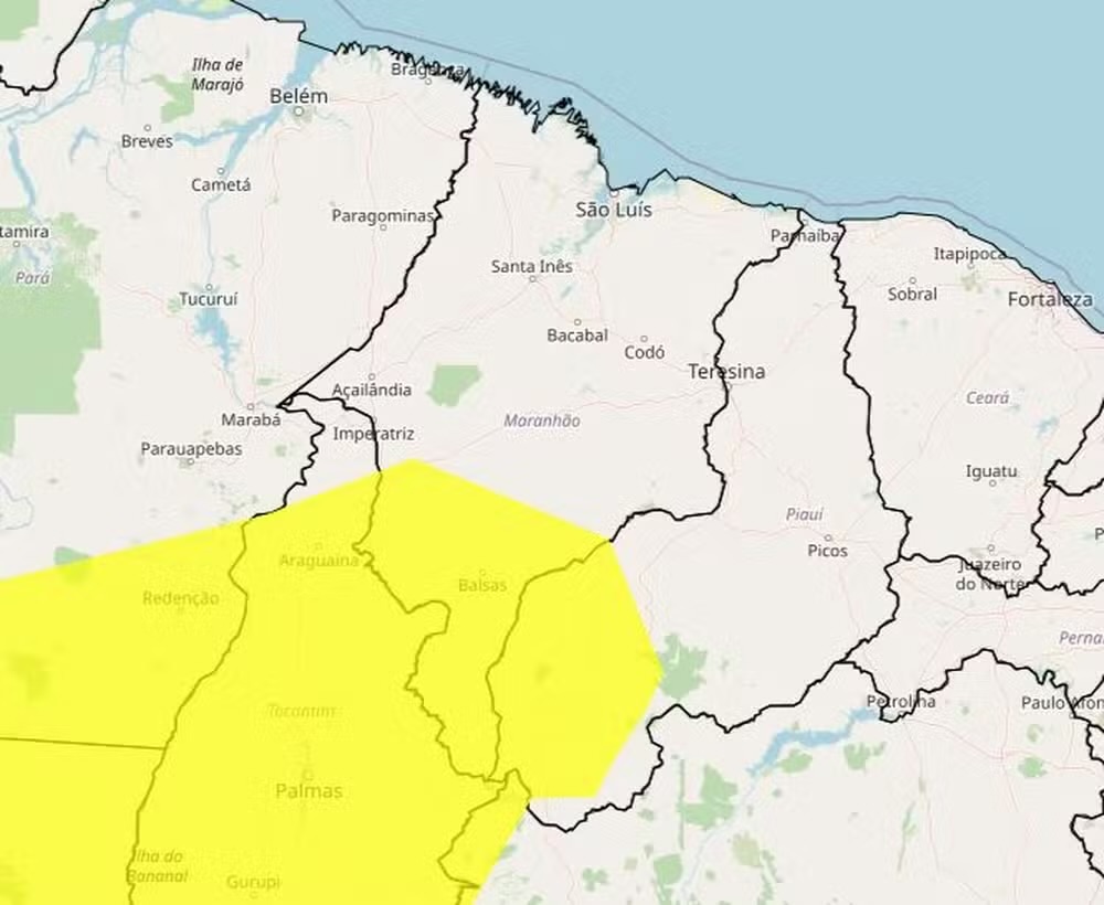 Inmet emite alerta de baixa umidade do ar e 25 cidades do Maranhão poderão ficar com temperaturas acima do normal