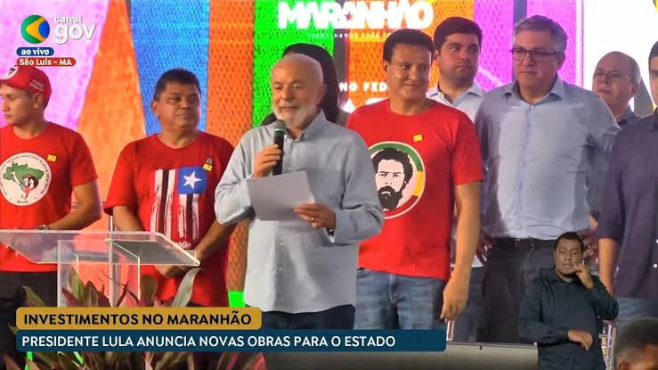 Lula anuncia a retomada do 'Luz para Todos', renovação da concessão do Itaqui e ampliação da Avenida Litorânea em São Luís