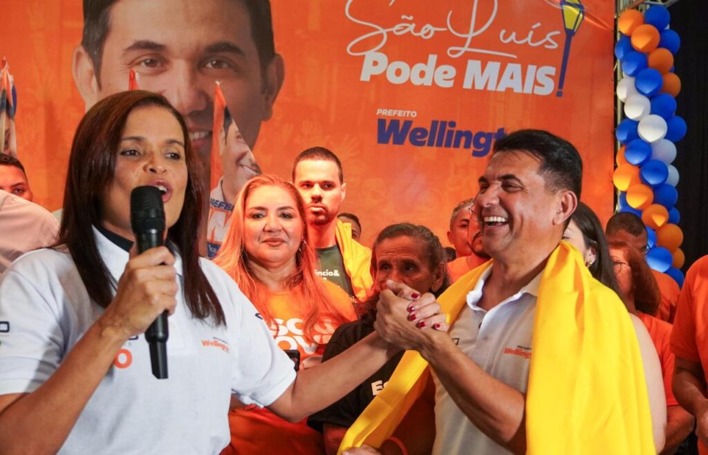 Wellington do Curso é oficializado como candidato a prefeito de São Luís e anuncia vice