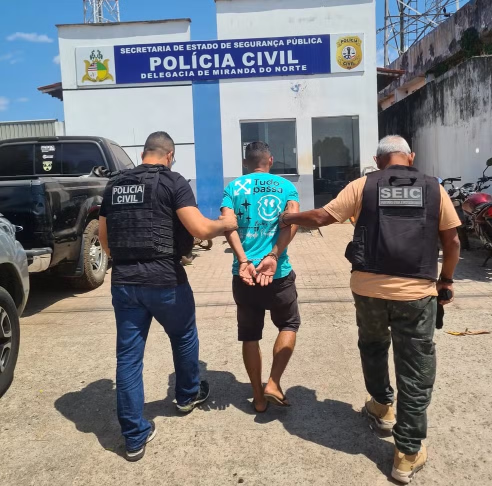 Operação da polícia mira grupo especializado no roubo de gás e combustível e prende uma pessoa em Miranda do Norte no MA