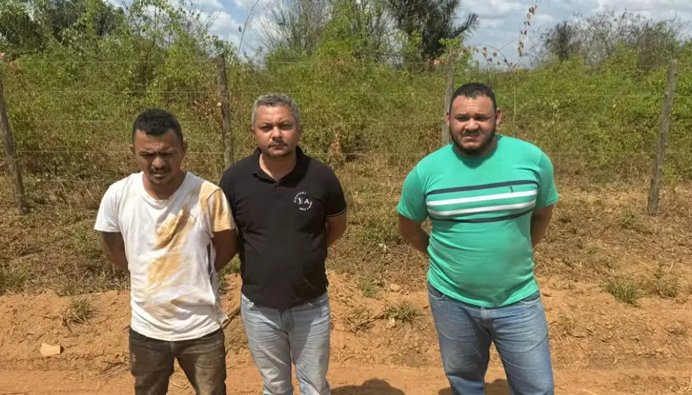 Trio é preso em  Açailândia suspeito de sequestrar marido de gerente de banco de Itinga do Maranhão