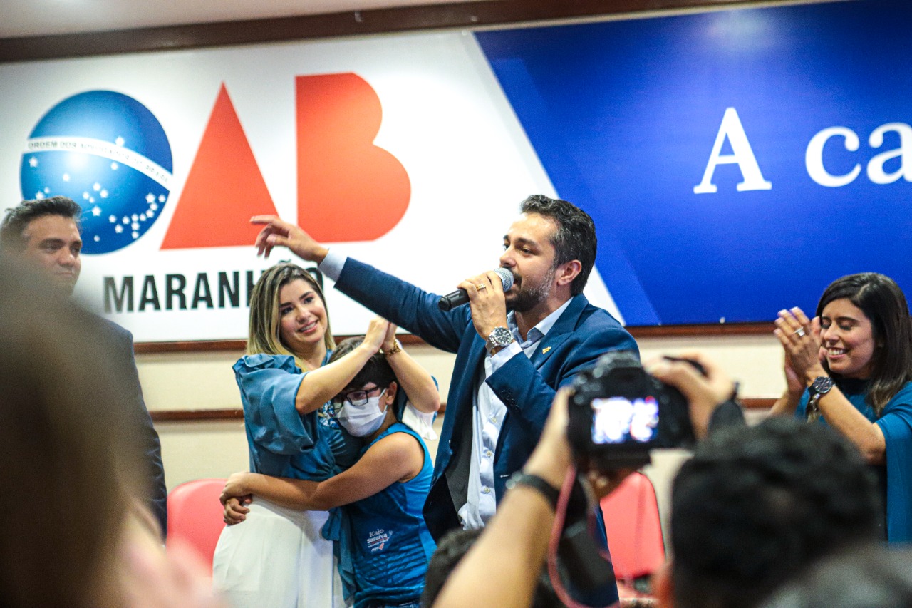 Kaio Saraiva é reeleito presidente da OAB no Maranhão