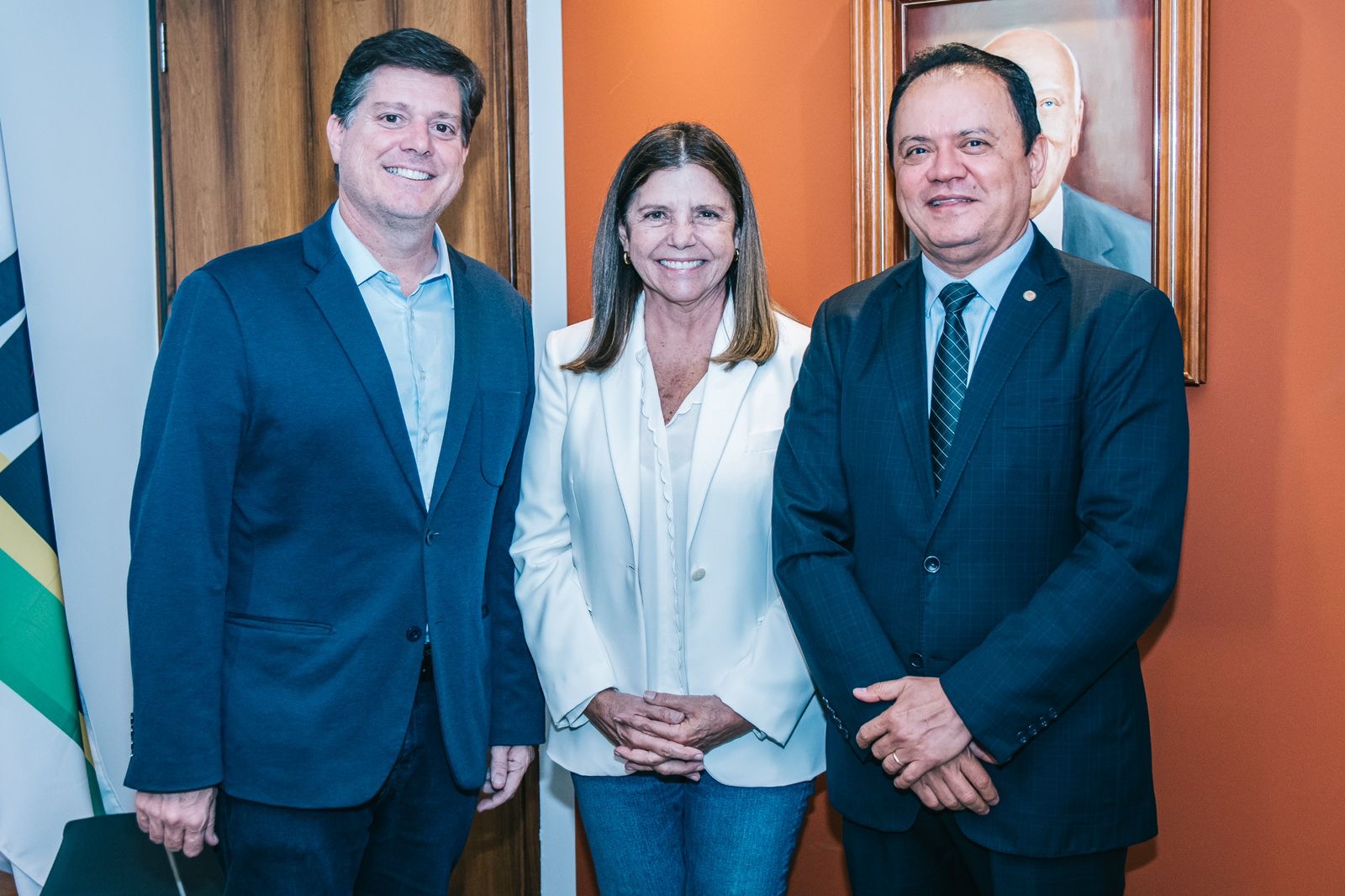 Em Brasília, Rigo Teles se reúne com Roseana Sarney e Baleia Rossi