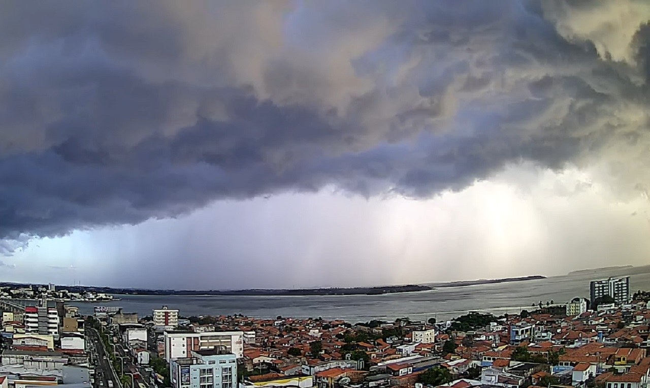 Veja a lista de cidades do Sul do Maranhão com alerta de chuvas com ventos de até 100 km/h, segundo INMET