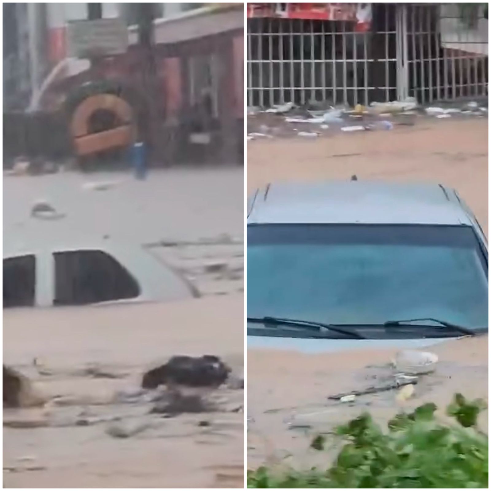 Chuva arrasta veículos em Balsas e deixa cenário de destruição de prejuízos