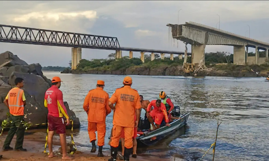 Buscas por corpos de vítimas da ponte podem ser suspensas de forma definitiva nesta terça-feira