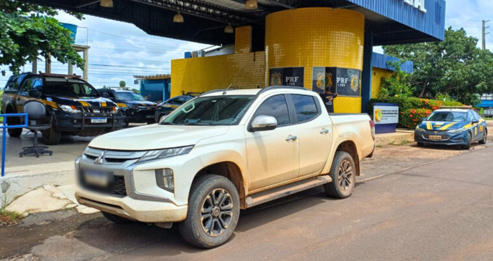 Caminhonete furtado em Araguaína no Tocantins é recuperado em Imperatriz